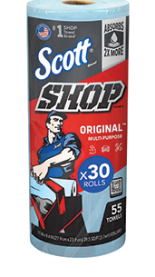 Kimberly-Clark Scott Shop Towels - Original Shop Towel